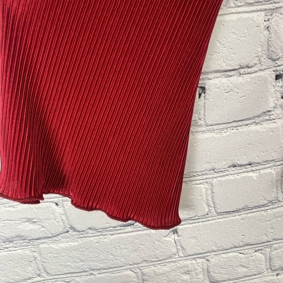 Shein Red Long Sleeve Blouse size 3X - Picture 5 of 9